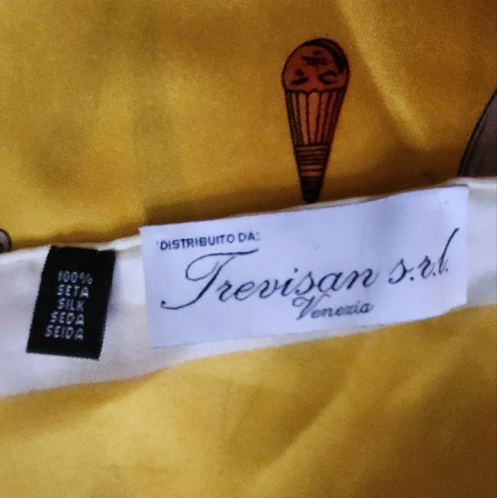 Trevisan S.R.L. Venezia Silk Scarf 34